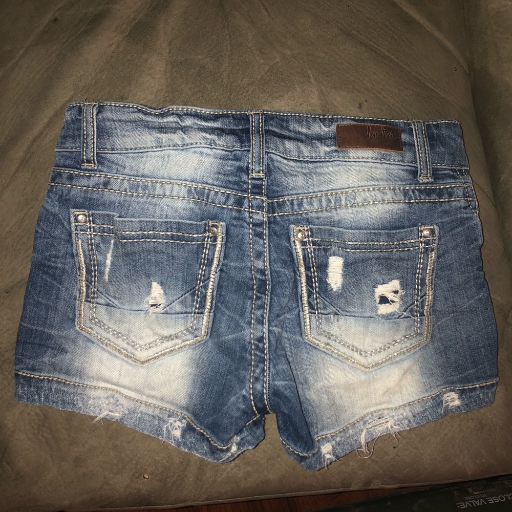 SOLD- Jean shorts - BKE